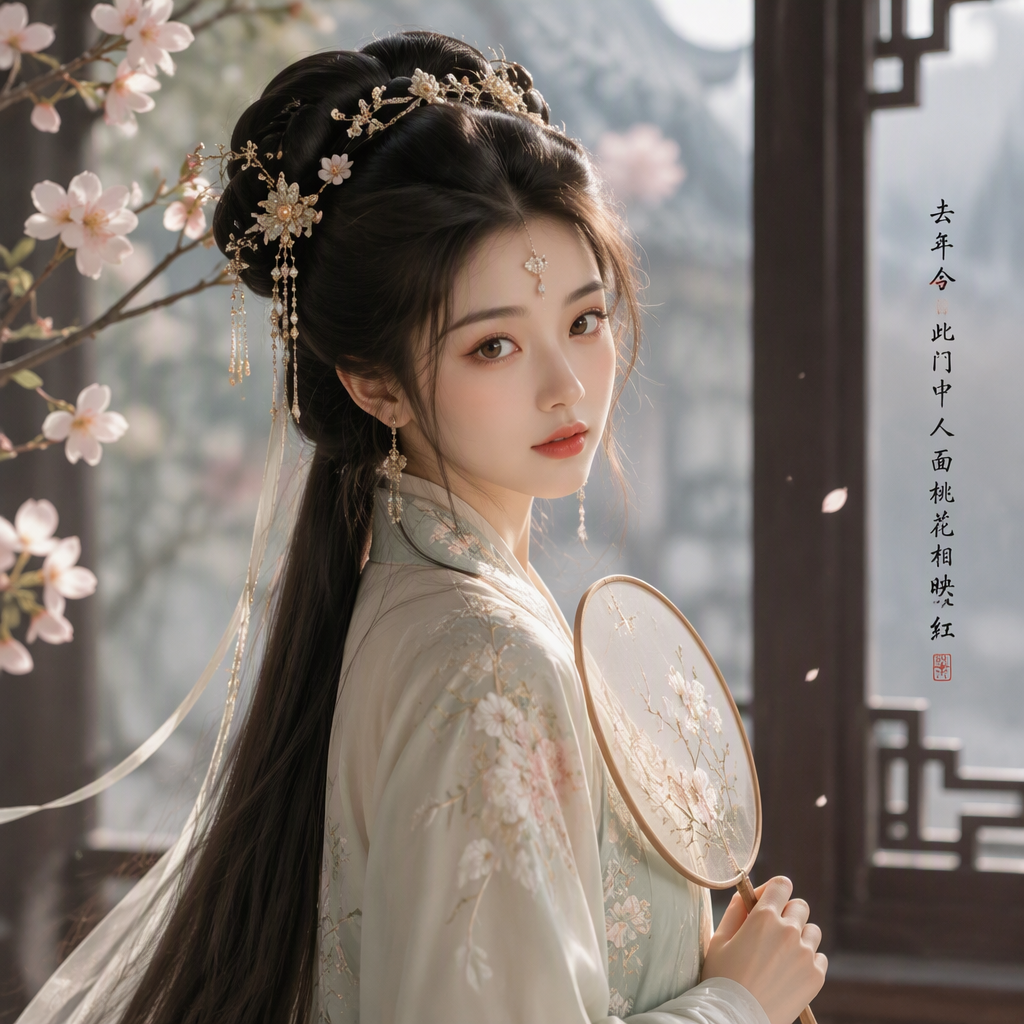 gpt-image-2 生成样例：古风人像